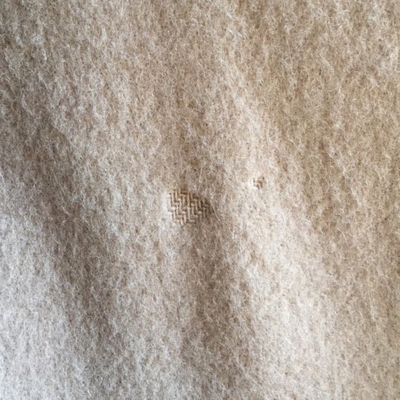 Stunning Vintage Oversized Camel Hair & Wool Blend Long Tan Blazer Coat Jacket - Picture 9 of 13